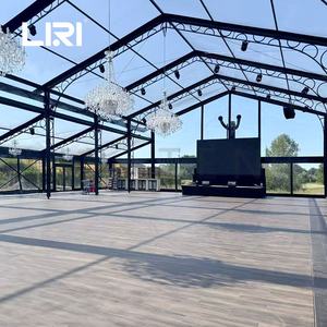 Grande tente de réception de mariage commerciale de luxe transparente, <span class=keywords><strong>orangerie</strong></span>, de Liri Tent - Product Image 1