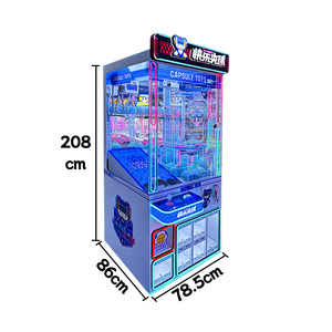 Máquina de goma de mascar para una sola persona, dispositivo de entretenimiento para niños, gran centro comercial, juego que funciona con monedas - Product Image 6