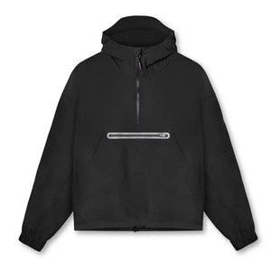 Chaquetas cortavientos lisas <span class=keywords><strong>de</strong></span> nailon personalizadas <span class=keywords><strong>para</strong></span> <span class=keywords><strong>hombre</strong></span>, <span class=keywords><strong>ropa</strong></span> <span class=keywords><strong>de</strong></span> otoño, Jersey Vintage <span class=keywords><strong>de</strong></span> <span class=keywords><strong>marca</strong></span>, chaqueta impermeable a prueba <span class=keywords><strong>de</strong></span> viento <span class=keywords><strong>para</strong></span> <span class=keywords><strong>hombre</strong></span> - Product Image 5