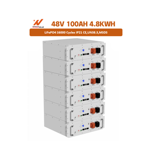 Batería de Litio Híbrida Apilable de 48V 100Ah con Comunicación <span class=keywords><strong>CAN</strong></span>, en Oferta - Product Image 5