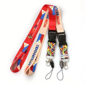 Adjustable <b>Breakaway</b> Nylon Holder Neck Cord Strap Black With Clip <b>Lanyard</b> - Product Image 3