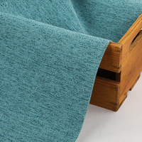 Großhandel 100% Polyester Sofa Stoff Hochwertige Plain Style gewebte gestrickte Flecken resistent für Wohnzimmer Couches Polsterung