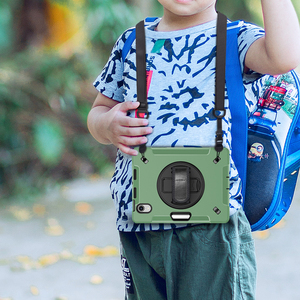 โรงงานโดยตรงจีน 360 หมุนสายคล้อง<span class=keywords><strong>มือ</strong></span>กันกระแทกเคสแท็บเล็ตที่ทนทานสําหรับ <span class=keywords><strong>Ipad</strong></span> <span class=keywords><strong>Mini</strong></span> 6 - Product Image 5