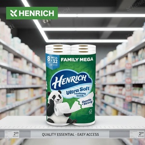 Papel Higiénico <span class=keywords><strong>de</strong></span> Alta Densidad, Rollo Jumbo, Papel para Baño para Uso Intenso - Product Image 1