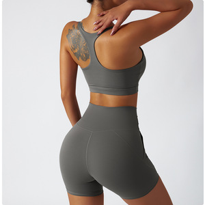 Ropa de Yoga Ecológica y Sostenible, Ropa Deportiva con Logotipo Personalizado, Tejido de Poliéster Reciclado, Conjunto de Yoga Deportivo - Product Image 6