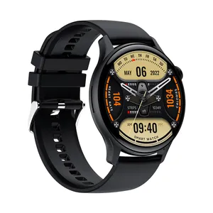 2023 più nuovo HD smart watch 1.43 pollici rotondo AMOLED grande schermo full touch ip68 impermeabile nfc Sport smartwatch hk85