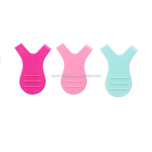 Cepillo para pestañas postizas, herramienta para levantamiento de pestañas, permanente, Rosa, con diseño Y, novedad - Product Image 2