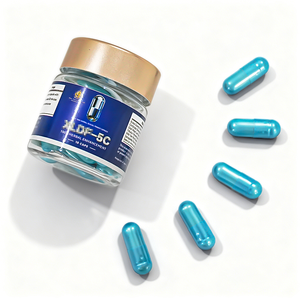 Capsule d'amélioration masculine à base de maca et de fibres alimentaires naturelles, marque propre, utilisée pour l'énergie et le soutien physique des adultes. - Product Image 1