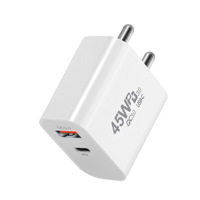 Adaptateur de chargeur QC3.0 USB-A PD3.0 USB-C de haute qualité chargeur rapide 45W pour iPhone pour Samsung adaptateur de prises intelligentes EU/US/AU/UK