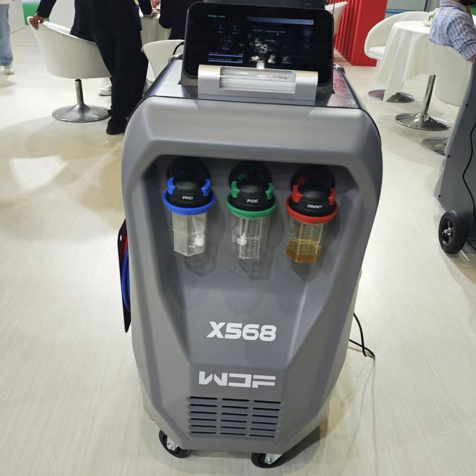 X568 Metal Automotive AC Flush Machine - R134a Recovery
