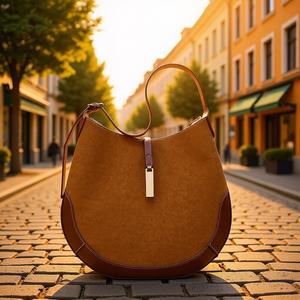 Sac à bandoulière élégant pour femme, style streetwear, en cuir givré, décontracté, durable et imperméable, idéal pour l'hiver – Vente directe usine - Product Image 6