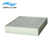AANPU Nouveau filtre à air d'habitacle en charbon de coco activé SA-8121211 compatible avec les véhicules BYD