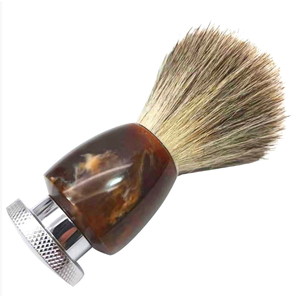 Brocha de afeitar de peluquero 2025 con mango de aleación de zinc para crear espuma rica con espuma de jabón o crema - Product Image 1