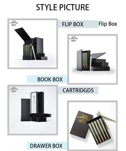 Boîtes <span class=keywords><strong>à</strong></span> cigarettes personnalisées vierges de marque, paquet de 10, pour herbes sèches pré-roulées, emballage de cônes courts, boîte en papier rigide, certifiée anti-enfants - Product Image 5
