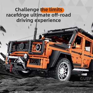 10642 Supercar 1:8 Véhicule tout-terrain G63, puzzle de montage de difficulté élevée, blocs de construction en plastique DIY, modèle SUV, jouet pour garçons - Product Image 5
