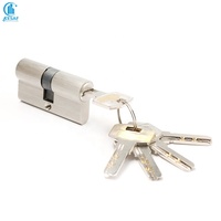 Cylindre de serrure de porte à mortaise modèle européen en laiton intérieur sécurisé moderne de haute qualité