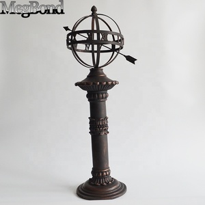 बड़े धातु खड़े <span class=keywords><strong>armillary</strong></span> क्षेत्र के लिए उद्यान, उद्यान सूरज डायल क्षेत्र - Product Image 6