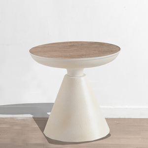 โต๊ะน้ำชาทันสมัยโต๊ะกาแฟสี่เหลี่ยมสีดำขนาดเล็กดีไซน์เนอร์กลางแจ้งอเนกประสงค์สีขาวมอดแบบดั้งเดิม - Product Image 6