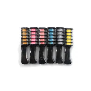 Hair Colour Comb Custom Temporary Colorful Hair Color Comb Hair Chalk