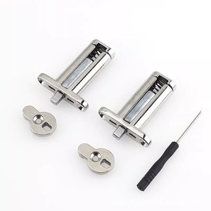 Bisagra para Muebles de Aleación de Zinc, Oculta, con Cierre Suave y Amortiguador, para Muebles de Diseño Moderno - Product Image 1