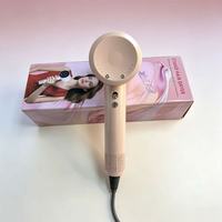 Sèche-cheveux électrique pliable à moteur DC, ionique, haute vitesse, 3 vitesses, avec ions négatifs, 1600W, pour usage hôtelier et domestique, directement des fabricants