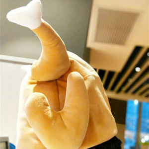 Chapeau de dinde à pattes mobiles style WOWEI, jouet amusant, chapeau électrique à pattes de poulet avec musique et <span class=keywords><strong>danse</strong></span> - Product Image 5