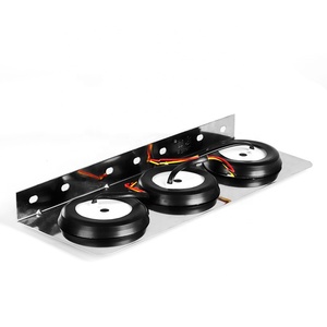 Hot Bán 12V 24V <span class=keywords><strong>54Pcs</strong></span> <span class=keywords><strong>LED</strong></span> <span class=keywords><strong>3</strong></span> Trong <span class=keywords><strong>1</strong></span> Không Gỉ Tấm <span class=keywords><strong>LED</strong></span> Ba Ống Kính Kết Hợp Đuôi Ánh Sáng Cho Xe Tải Rơ Moóc - Product Image 5