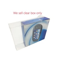 透明透明存储盖适用于 PSV 1000 和 PS Vita 1000 游戏机收藏展示保护盒