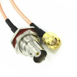 8in FME Male Plug to TS9 Right Angle Male Pigtail Jumper Cable RG174 20cm