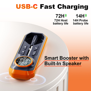 Yeni gerçek kablosuz et termometresi akıllı BT uygulaması barbekü sıcaklıklarını izler - Product Image 6