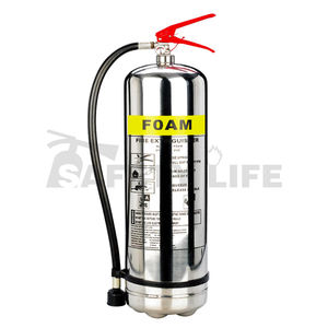 Estintore a Schiuma Pressurizzato in Acciaio Inox Approvato CE da 1L, 2L, 4.5L, 6L, 9L, 12L - Product Image 3