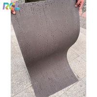 Panneaux de travertin en pierre flexible RCL, feuilles ultra-minces, carreaux de placage en marbre