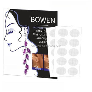 Fábrica Direta PE Respirável Earlobe Suporte Brincos Proteção Invisível Adesivos para Orelha Buracos Anti-Expansão para Festa - Product Image 1