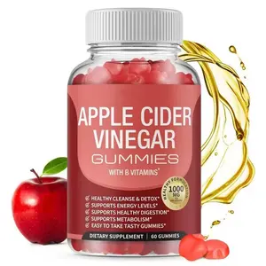 Hữu Cơ APPLE CIDER dấm Gummies nhãn hiệu riêng Apple Cider Vinegar Gummies