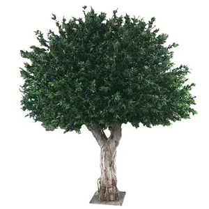 廉价面树人造装饰大橄榄树户外室内装饰大型人造植物树