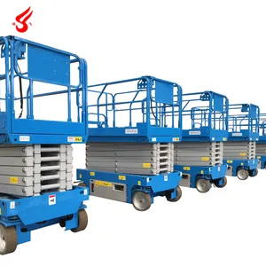High Quality Automatic Mobile Hydraulic Lifting Platform Electric 18m Elevator Scissor Lift Table For Warehouse