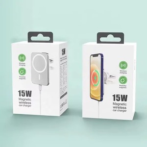 <span class=keywords><strong>Cargador</strong></span> Inalámbrico Magnético Multifuncional Portátil para Auto, Soporte para Celular, Base de Carga Rápida de 15w, Adaptador para Auto para Xiaomi - Product Image 1
