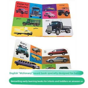 Libro de Cartón Original en Inglés, Primeras 100 <span class=keywords><strong>Palabras</strong></span>, <span class=keywords><strong>Diccionario</strong></span> Ilustrado de Animales, Libros Priddy, Hecho en China - Product Image 4