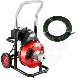 Máquina Eléctrica <span class=keywords><strong>de</strong></span> <span class=keywords><strong>Alta</strong></span> <span class=keywords><strong>Presión</strong></span> para Limpieza <span class=keywords><strong>de</strong></span> Tuberías, <span class=keywords><strong>Desatascador</strong></span> y Limpiador <span class=keywords><strong>de</strong></span> Drenajes con Alimentación Automática - Product Image 3