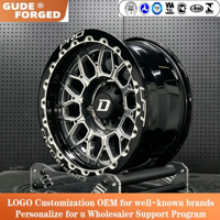 Jantes forgées GUDE 18X12 Beadlock 5x112 5X120 5X114.3 pour voitures de course Drag Racing, compatibles avec BMW, GTR, Supra, F150, SRT, Corvette