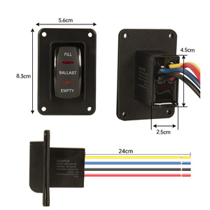 Seaflo cực chuyển đổi đảo ngược cho Ballast bơm momentary cực chuyển đổi đảo ngược <span class=keywords><strong>DC</strong></span> điều khiển động cơ biển - Product Image 6