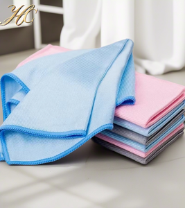 हैओजन उच्च गुणवत्ता वाले नरम ग्लास कपड़े माइक्रोफाइबर सफाई तौलिया कार धोने के लिए - Product Image 1