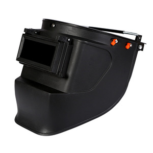 หน้ากากเชื่อมแบบหมวกนิรภัย มองเห็นได้รอบทิศทาง น้ำหนักเบา ผลิตจาก PVC สำหรับงานเชื่อมไฟฟ้า - Product Image 3