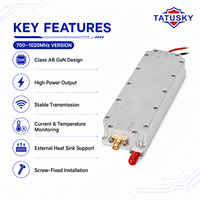 700-1020Mhz 50W GaN RF Power Amplifier Modules With Circulator Long Range Drone Counter Module for Anti Drone System
