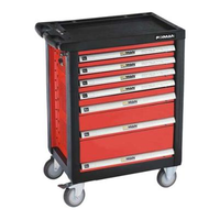 Kit d'outils professionnel pour chariot à outils de 220 pièces avec quincaillerie et boîte à outils pour mécanicien