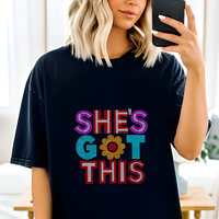 Transfert thermique personnalisé avec motif de fleurs en strass pour t-shirt