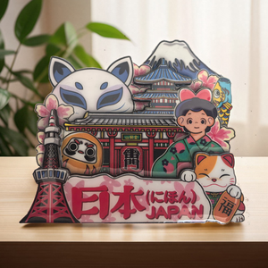 Aimants de réfrigérateur personnalisés Japon Paris Égypte Thaïlande Royaume-Uni Singapour Barcelone Australie <span class=keywords><strong>Canada</strong></span> Norvège Brésil Suisse - Product Image 6