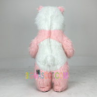 Usine personnalisée 2m 2.6m 3m dessin animé Promotion gonflable Dragon lion tigre ours en peluche singe rouge Panda Costume de mascotte