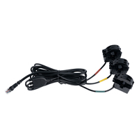 Transformateur de courant triphasé à noyau divisé 100A 25mA Classe 0.5 CT avec un connecteur RJ45 pour la mesure intelligente