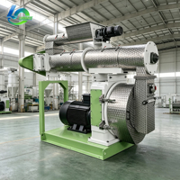 Máquina de Pellets para Alimento de Ganado LUODATE, Totalmente Automática, 7-16T/H, Ahorro de Energía, para Producción de Alimento para Aves de Corral